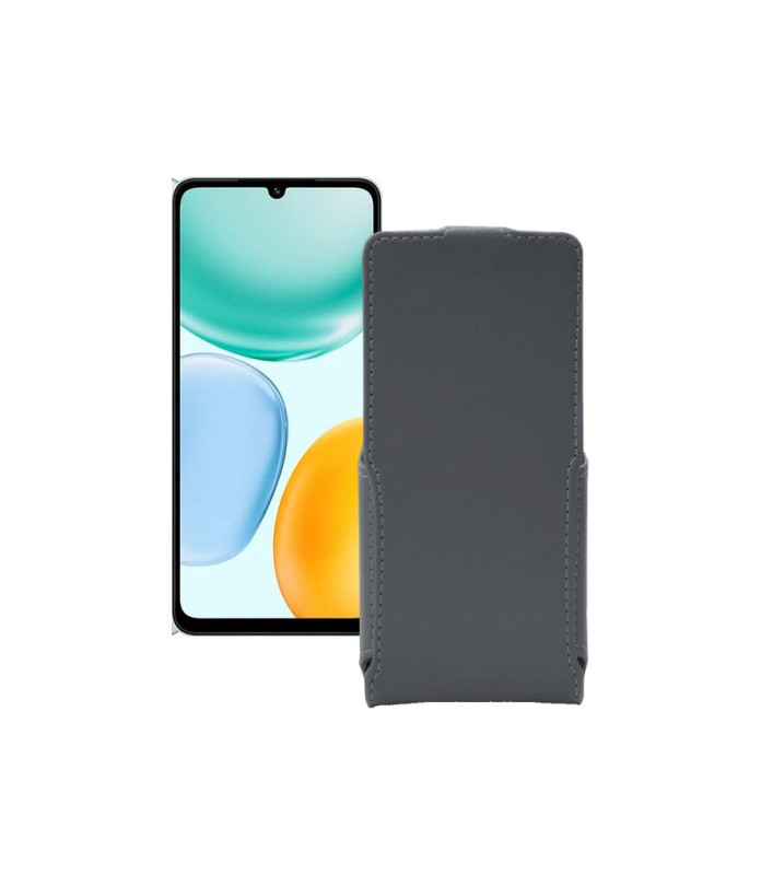 Чохол-флип з екошкіри для телефону Honor X5c Plus