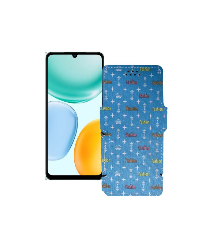 Чохол-книжка з екошкіри для телефону Honor X5c Plus