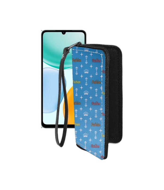 Чохол-гаманець з екошкіри для телефону Honor X5c Plus