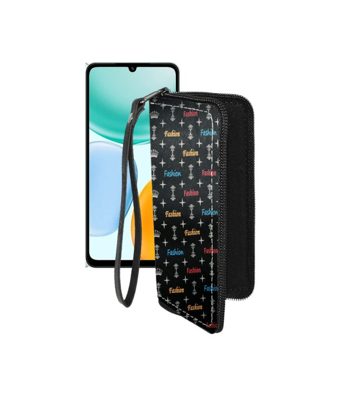 Чохол-гаманець з екошкіри для телефону Honor X5c Plus
