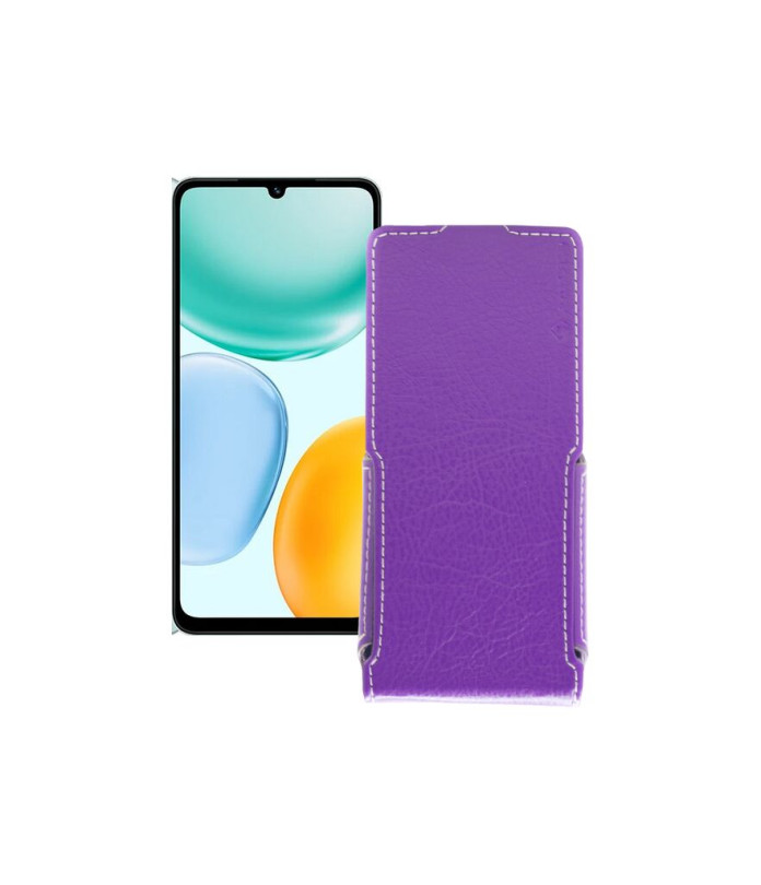 Чохол-флип з екошкіри для телефону Honor X5c Plus