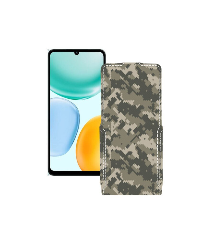 Чохол-флип з екошкіри для телефону Honor X5c Plus