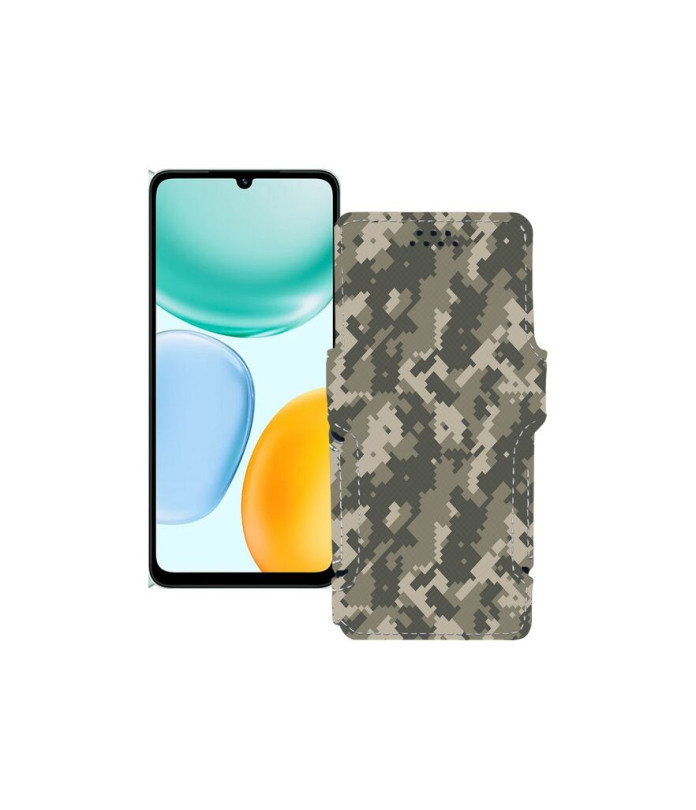 Чохол-книжка з екошкіри для телефону Honor X5c Plus