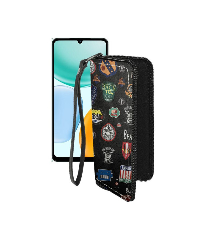 Чохол-гаманець з екошкіри для телефону Honor X5c Plus