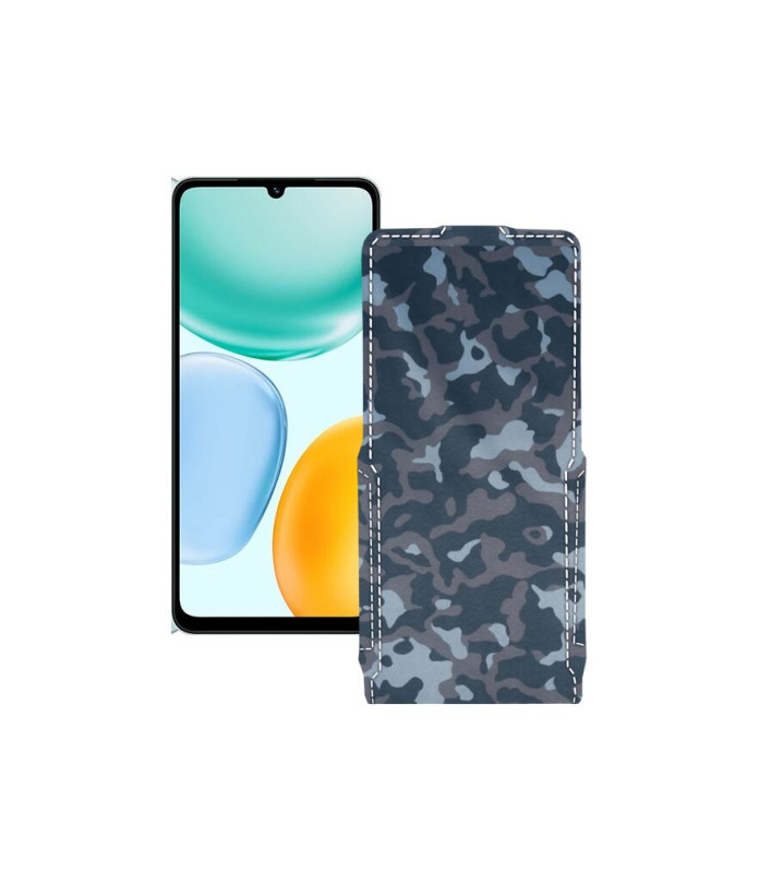 Чохол-флип з екошкіри для телефону Honor X5c Plus