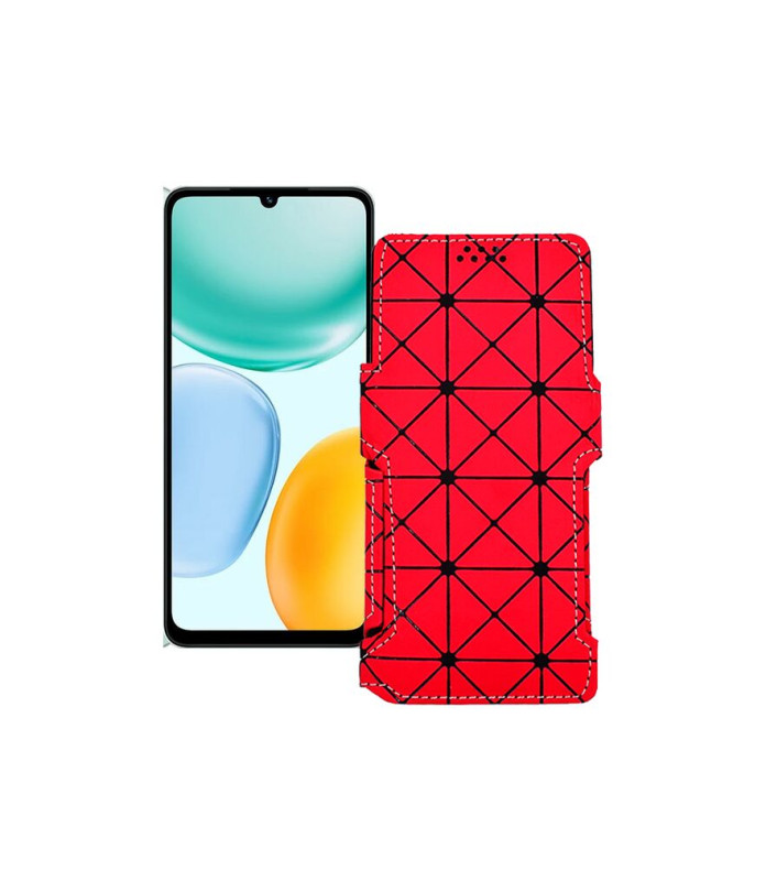 Чохол-книжка з екошкіри для телефону Honor X5c Plus