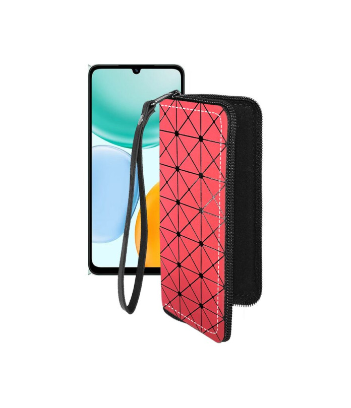 Чохол-гаманець з екошкіри для телефону Honor X5c Plus