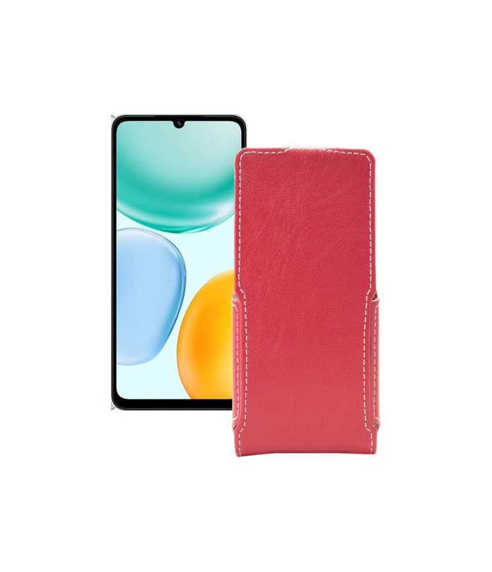 Чохол-флип з екошкіри для телефону Honor X5c Plus