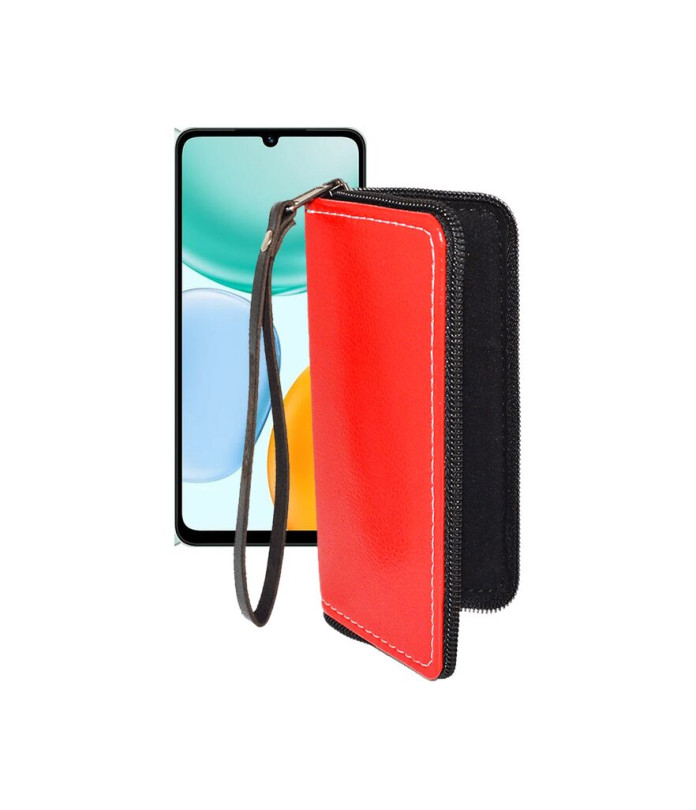 Чохол-гаманець з екошкіри для телефону Honor X5c Plus