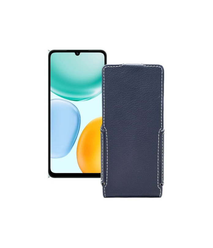 Чохол-флип з екошкіри для телефону Honor X5c Plus