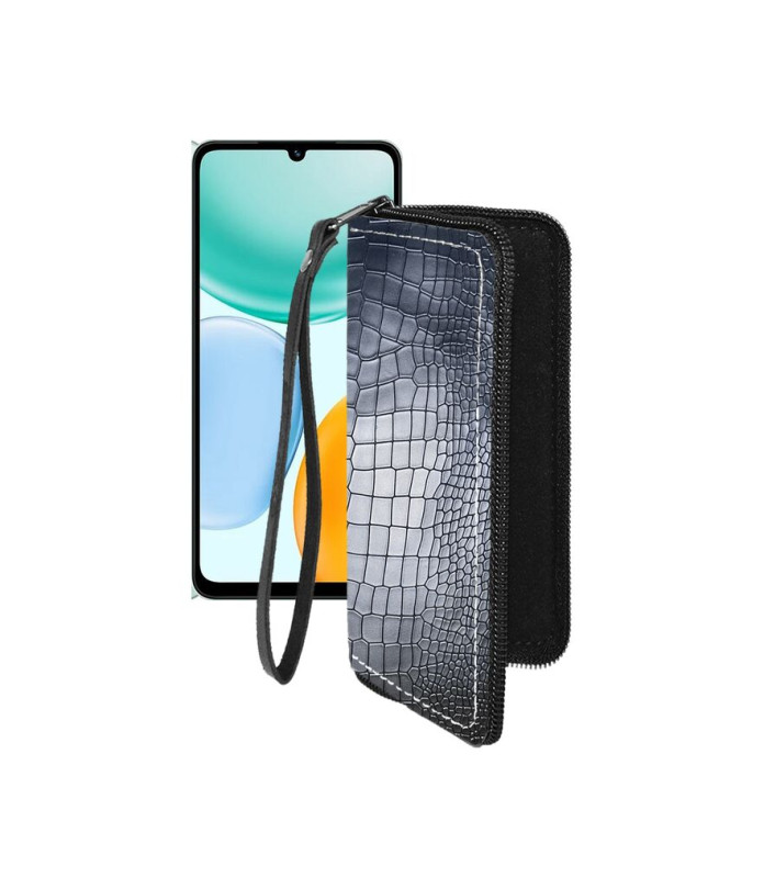 Чохол-гаманець з екошкіри для телефону Honor X5c Plus