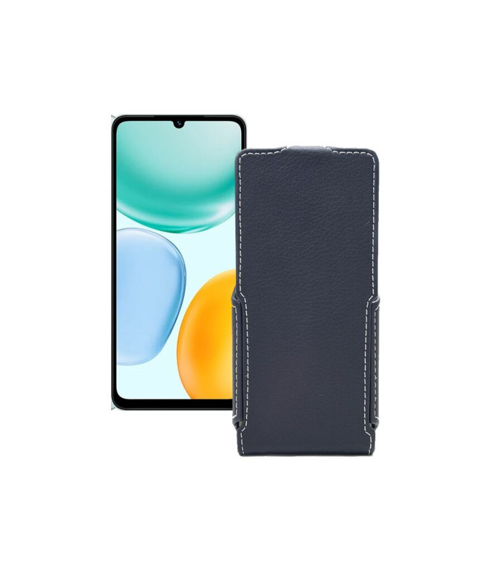 Чохол-флип з екошкіри для телефону Honor X5c Plus