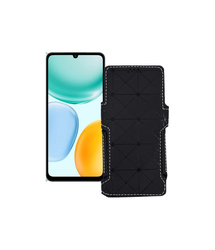 Чохол-книжка з екошкіри для телефону Honor X5c Plus