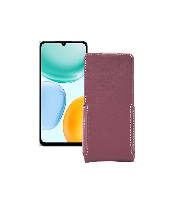 Чохол-флип з екошкіри для телефону Honor X5c Plus