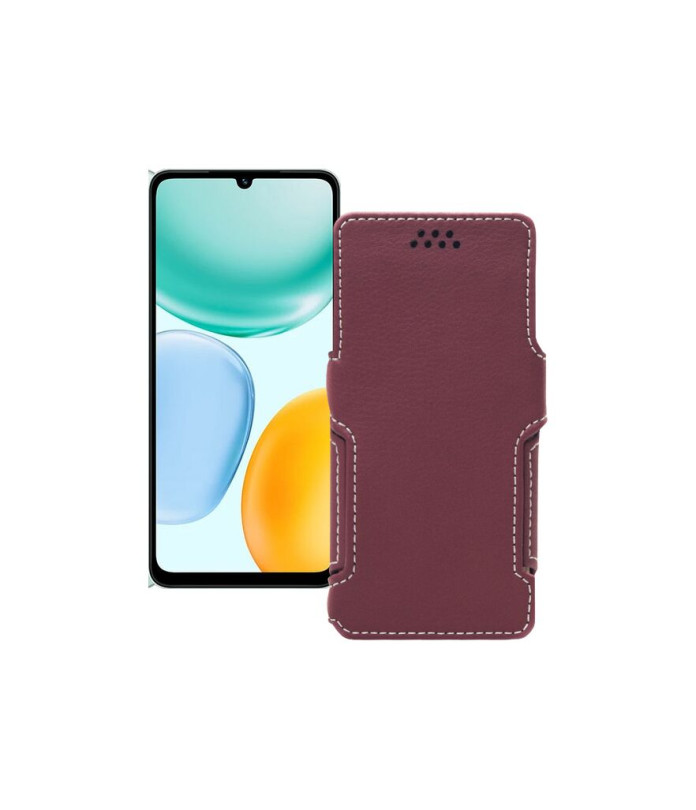 Чохол-книжка з екошкіри для телефону Honor X5c Plus