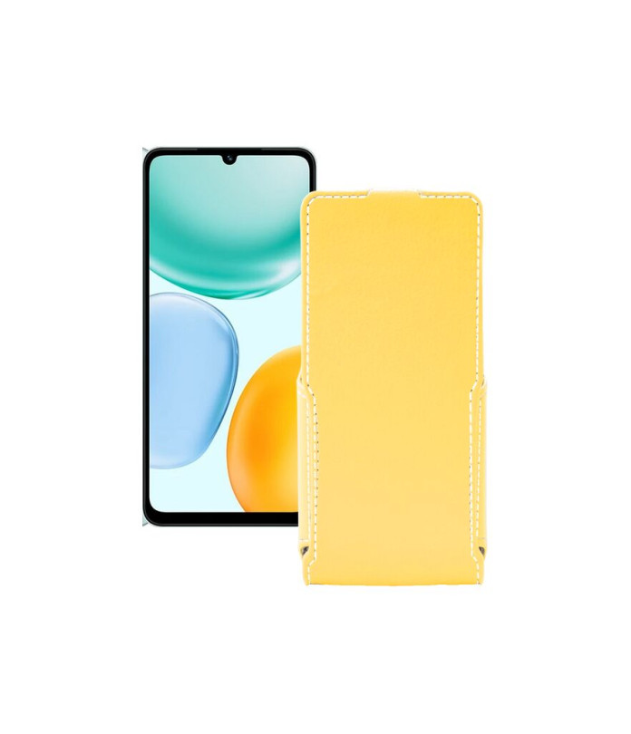 Чохол-флип з екошкіри для телефону Honor X5c Plus