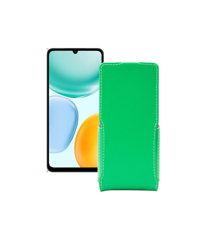 Чохол-флип з екошкіри для телефону Honor X5c Plus