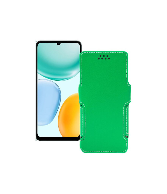 Чохол-книжка з екошкіри для телефону Honor X5c Plus