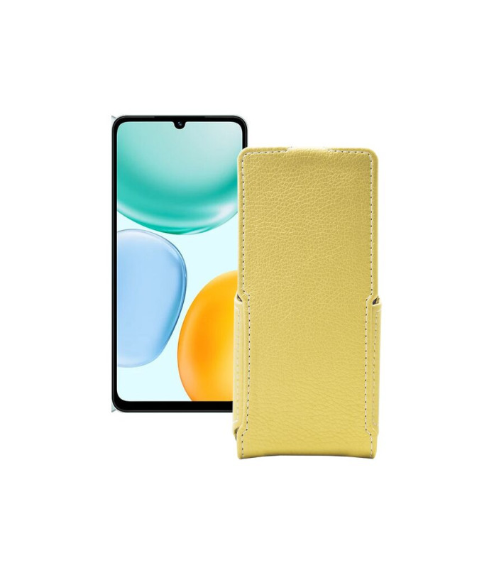 Чохол-флип з екошкіри для телефону Honor X5c Plus