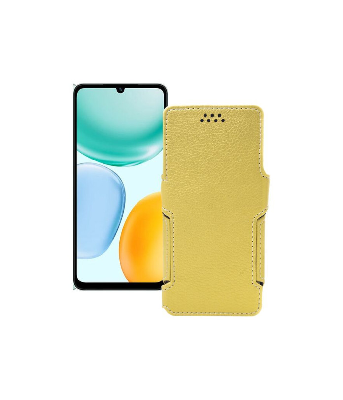 Чохол-книжка з екошкіри для телефону Honor X5c Plus