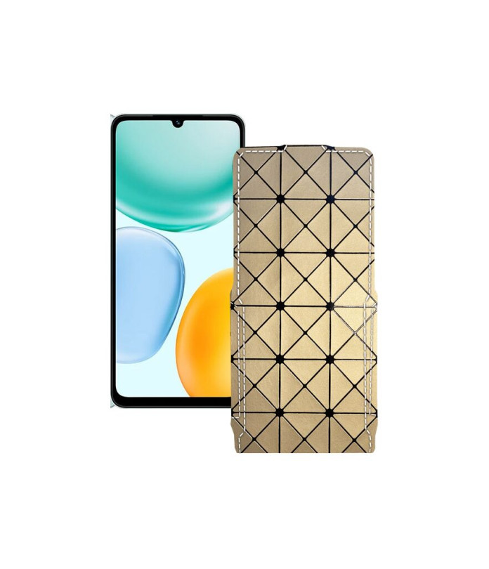 Чохол-флип з екошкіри для телефону Honor X5c Plus