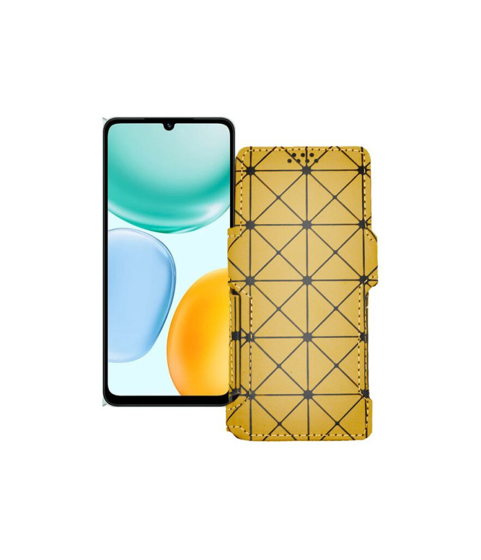 Чохол-книжка з екошкіри для телефону Honor X5c Plus