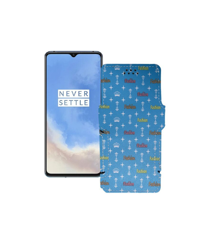 Чохол-книжка з екошкіри для телефону OnePlus 7T