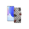 Чохол-книжка з екошкіри для телефону Huawei Nova 9