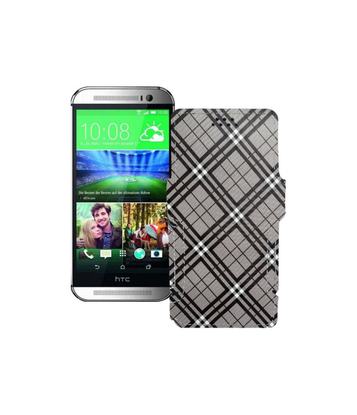 Чохол-книжка з екошкіри для телефону HTC One M8