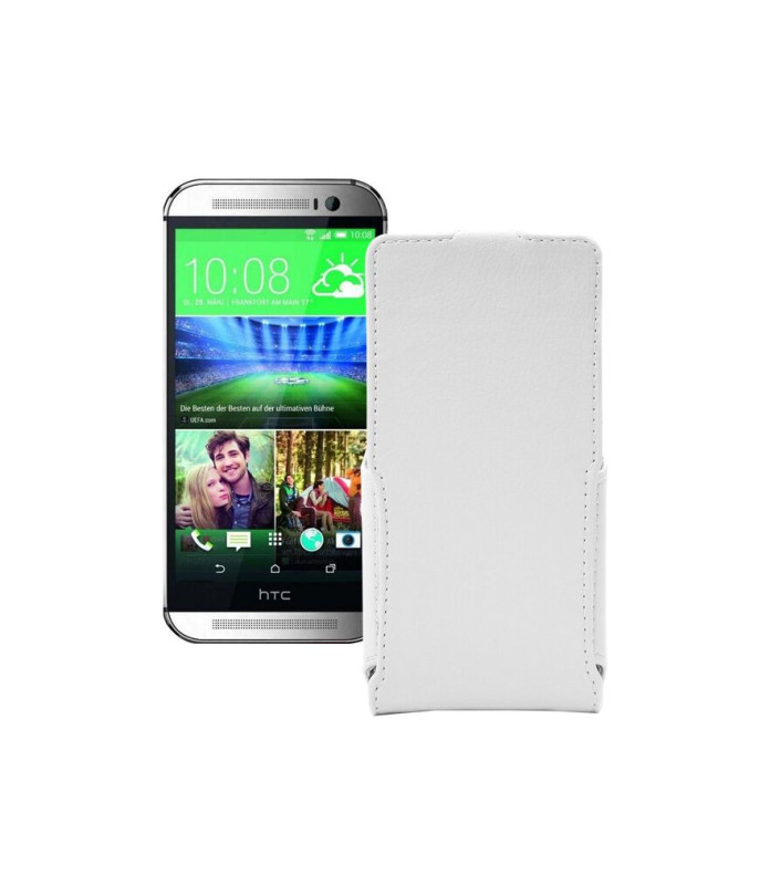 Чохол-флип з екошкіри для телефону HTC One M8