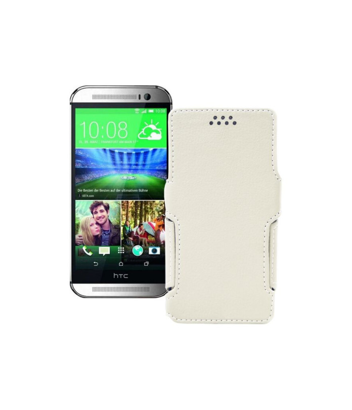 Чохол-книжка з екошкіри для телефону HTC One M8