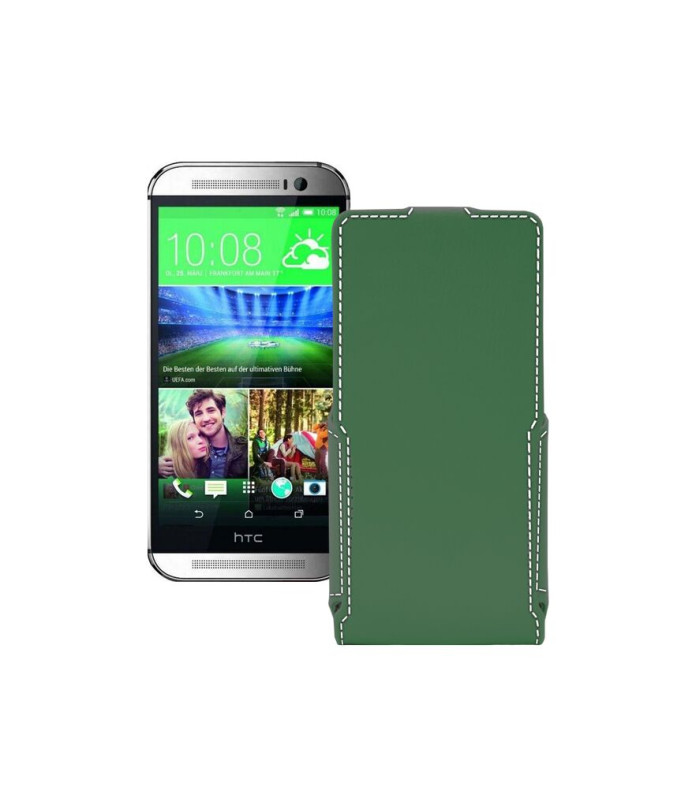 Чохол-флип з екошкіри для телефону HTC One M8