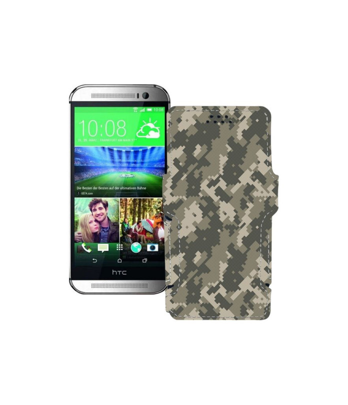 Чохол-книжка з екошкіри для телефону HTC One M8