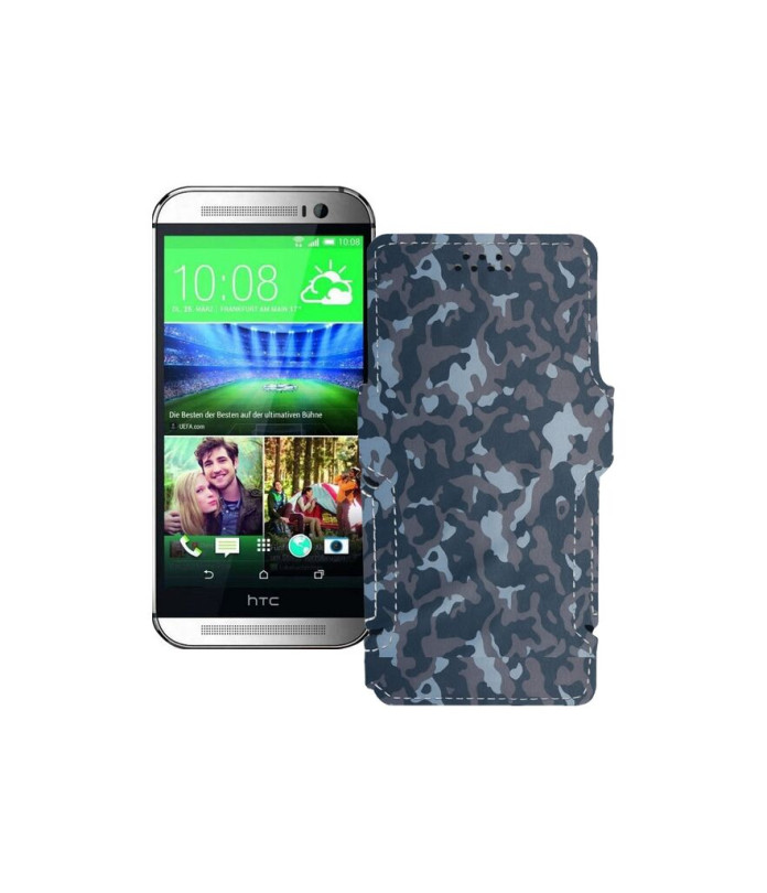 Чохол-книжка з екошкіри для телефону HTC One M8