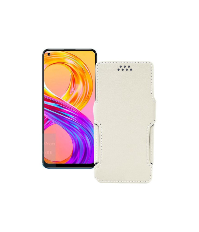 Чохол-книжка з екошкіри для телефону Realme 8 5G