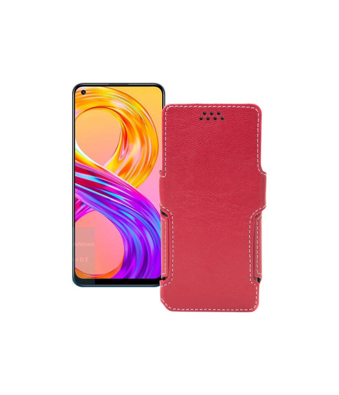 Чохол-книжка з екошкіри для телефону Realme 8 5G