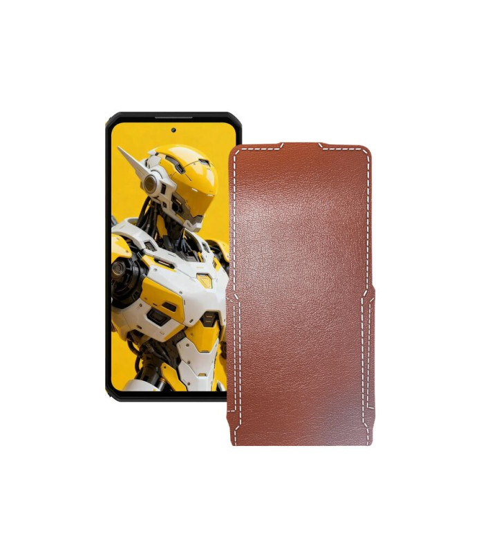 Чохол-флип з екошкіри для телефону Oukitel WP60