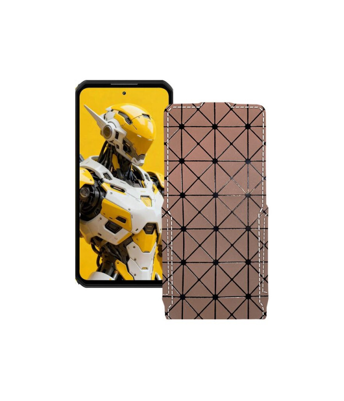 Чохол-флип з екошкіри для телефону Oukitel WP60