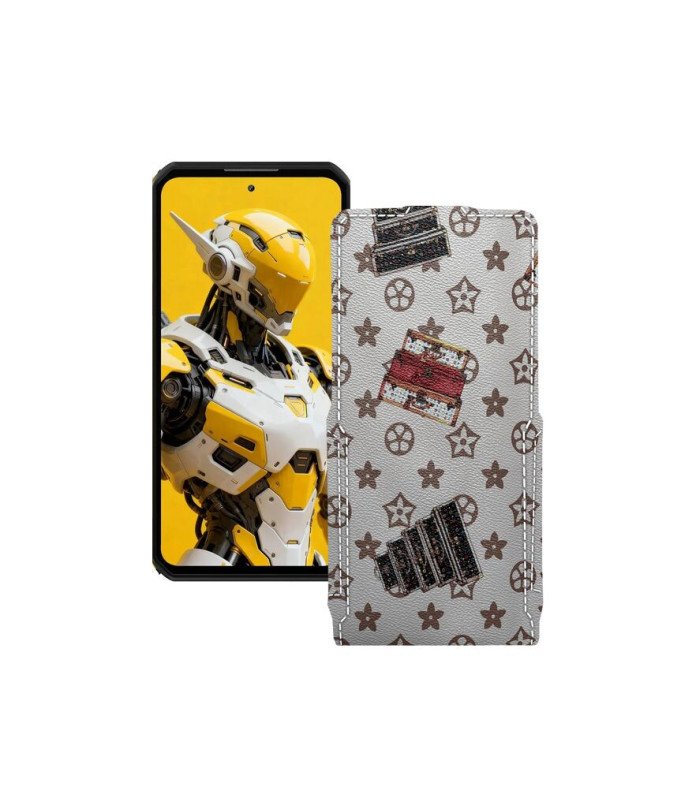 Чохол-флип з екошкіри для телефону Oukitel WP60