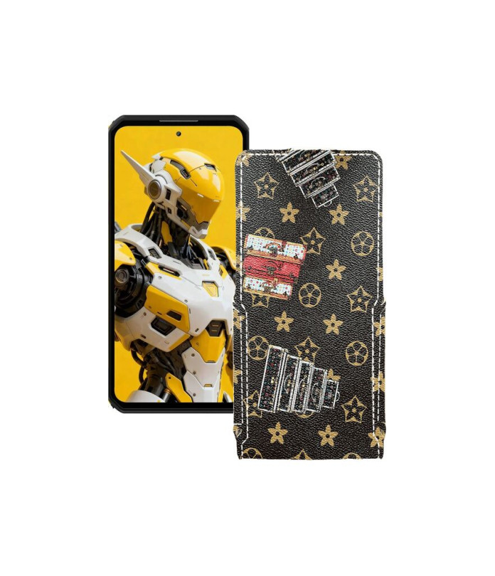 Чохол-флип з екошкіри для телефону Oukitel WP60