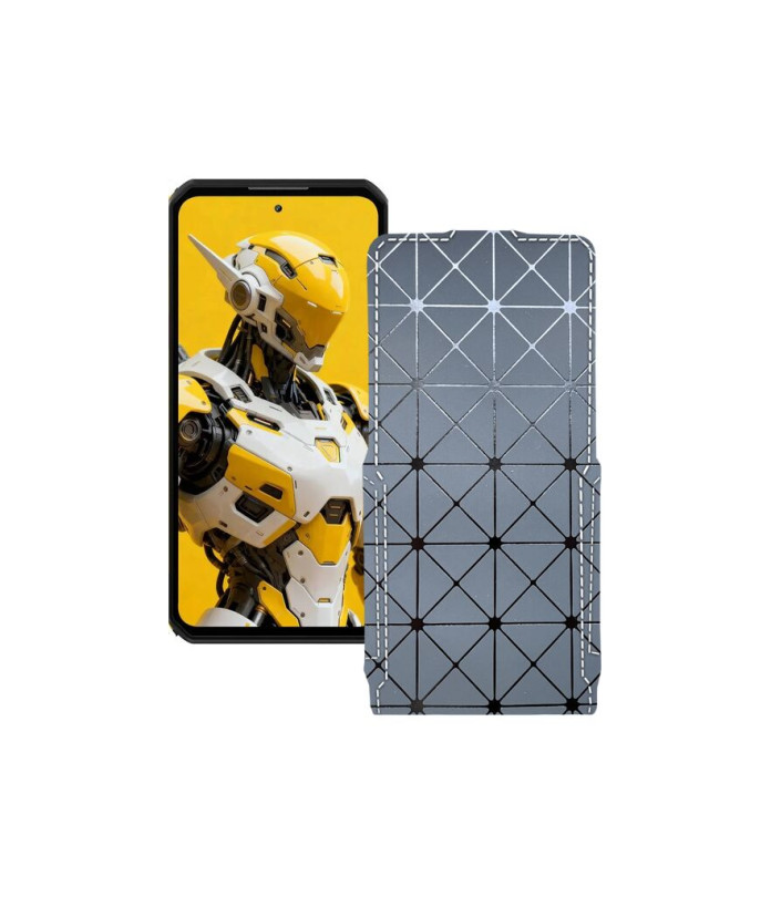 Чохол-флип з екошкіри для телефону Oukitel WP60