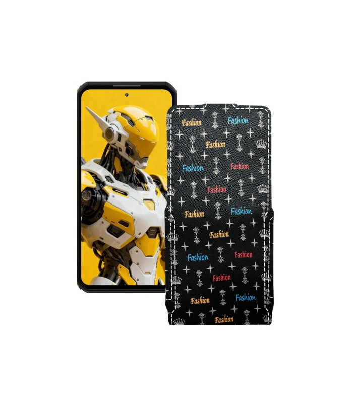 Чохол-флип з екошкіри для телефону Oukitel WP60