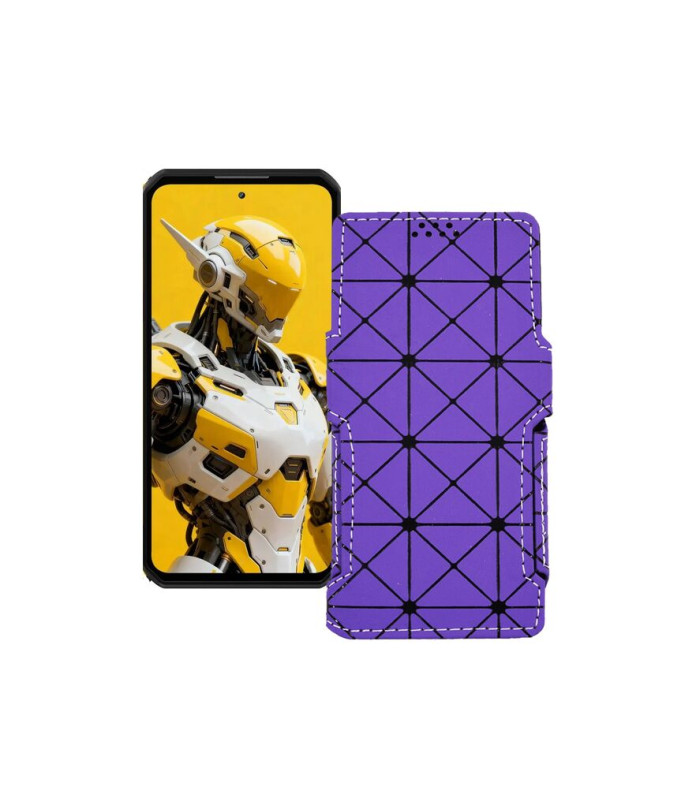Чохол-книжка з екошкіри для телефону Oukitel WP60