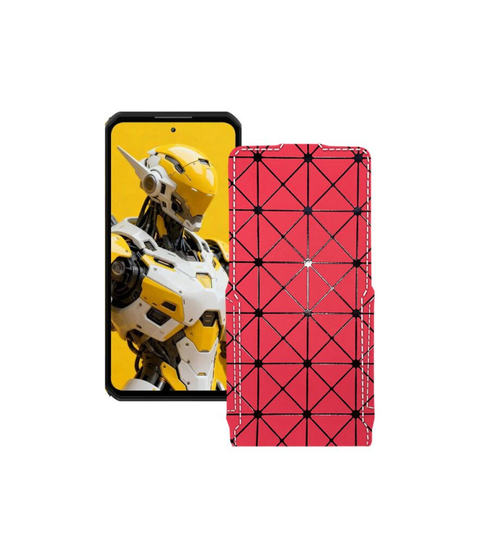 Чохол-флип з екошкіри для телефону Oukitel WP60