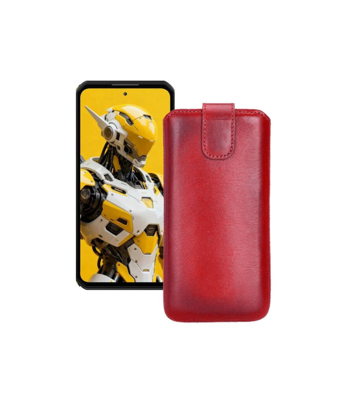 Витяжка зі шкіри для телефону Oukitel WP60