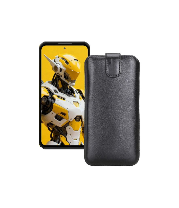 Витяжка з екошкіри для телефону Oukitel WP60