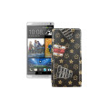 Чохол-флип з екошкіри для телефону HTC One Max