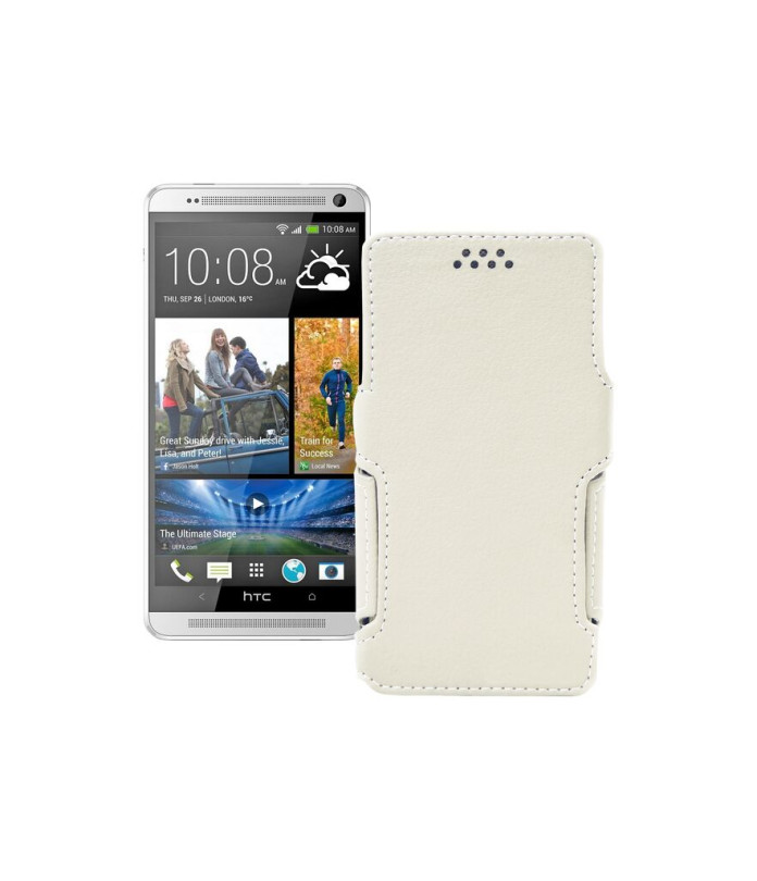 Чохол-книжка з екошкіри для телефону HTC One Max