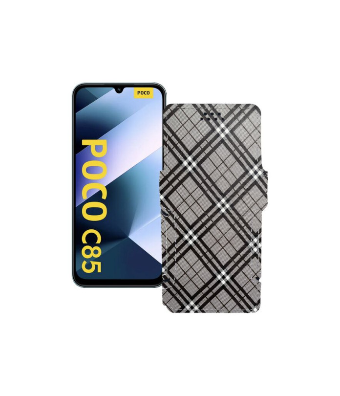 Чохол-книжка з екошкіри для телефону Xiaomi Poco C85 4G