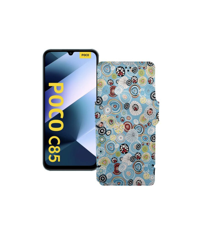 Чохол-книжка з екошкіри для телефону Xiaomi Poco C85 4G